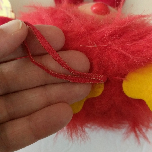 Rainbow Bright Romeo Sprite Toy Taco Bell 1983 Hallmark Red Stuffed - Picture 10 of 11